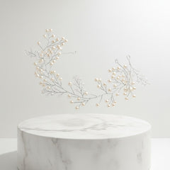 ATHENA COLLECTION - MINI PEARL EMBELLISHED HAIRVINE - (HP139)