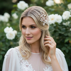 ATHENA COLLECTION - PEARL ROMANCE COLLECTION - Rose Gold (PIN33)