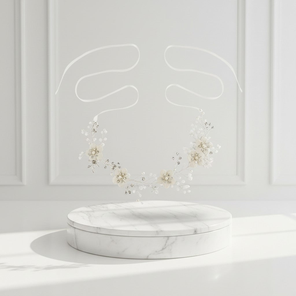 ARABELLA - ENCHANTING HAIR VINE -HP2- SASSB - IVORY