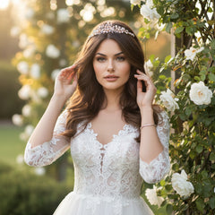 SASSB COLLECTION - ELLEN TIARA - SASSB - 9  ROSE GOLD
