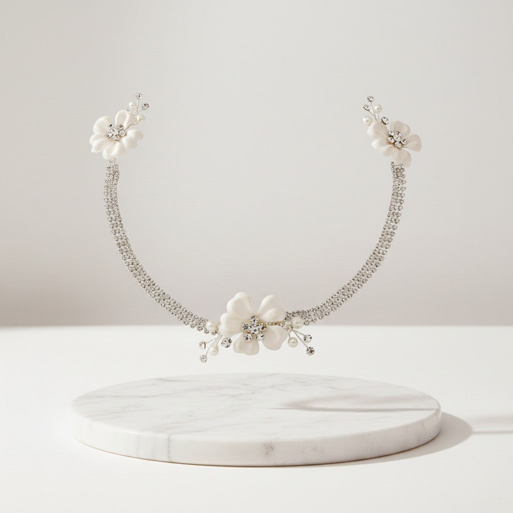 SASSB COLLECTION - JESSY-HP3- CRYSTAL HEADPIECE - SASSB