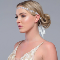 SASSB COLLECTION - CELINE-  CRYSTAL CHIC HEADPIECE HP11- SASSB