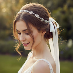 SASSB COLLECTION - CELINE-  CRYSTAL CHIC HEADPIECE HP11- SASSB