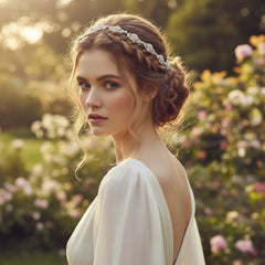 SASSB COLLECTION - CELINE-  CRYSTAL CHIC HEADPIECE HP11- SASSB
