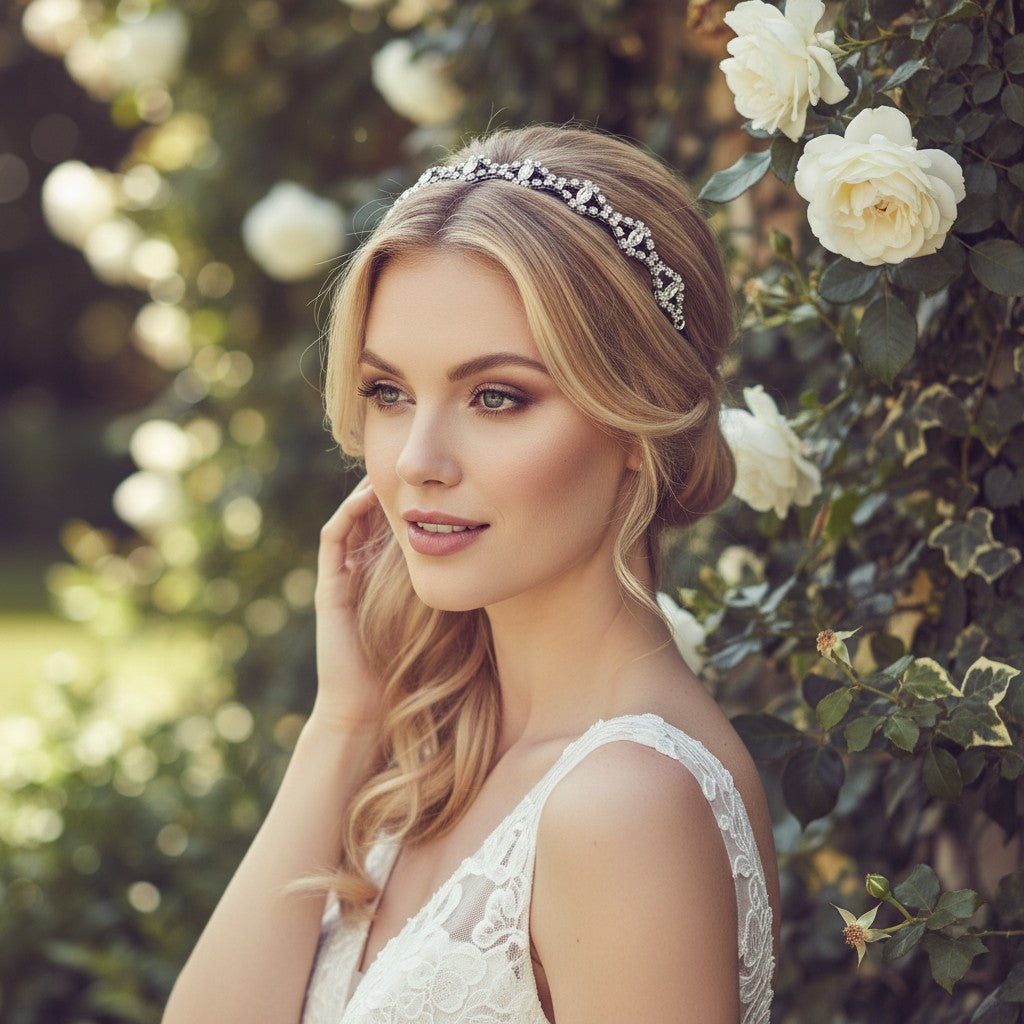 ATHENA  - Crystal Embellished Brow Band HP162