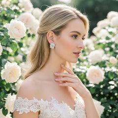 Eternally Chic Earrings - ER123 SILVER