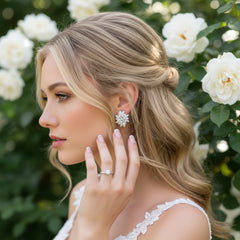 Eternally Chic Earrings - ER123 SILVER