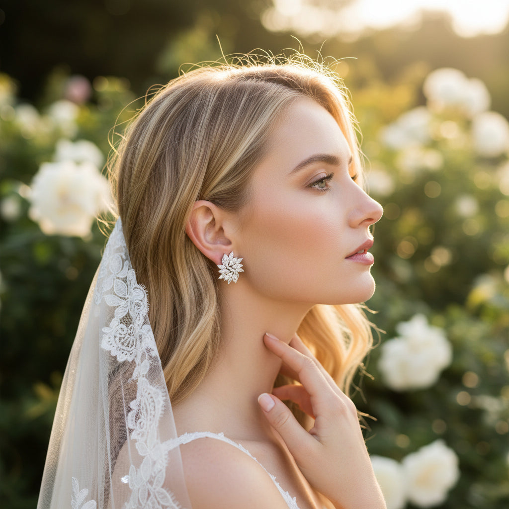 Eternally Chic Earrings - ER123 SILVER
