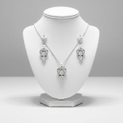 SASSB COLLECTION - DAINTY DROP NECKLACE SET  - SASSB (NK140)