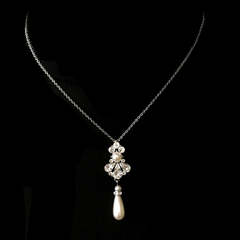 SASSB COLLECTION - EXQUISITE STARLET PEARL  NECKLACE - SASSB -(NK141)