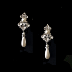 SASSB COLLECTION - EXQUISITE STARLET PEARL EARRINGS - SASSB -ER466