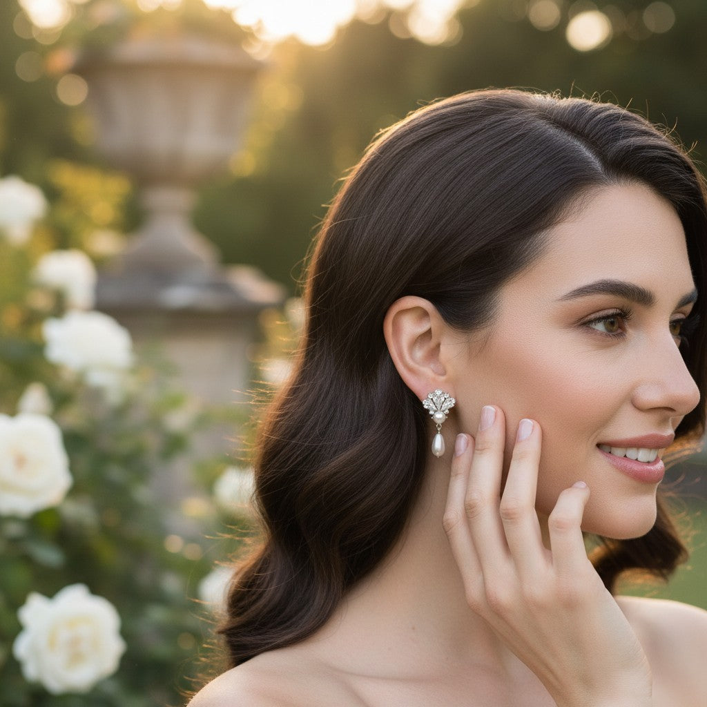 SASSB COLLECTION - GATSBY PEARL DROP EARRINGS - SASSB - ER464