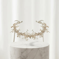 ATHENA COLLECTION - CRYSTAL STARLET HAIRVINE- HP142 GOLD