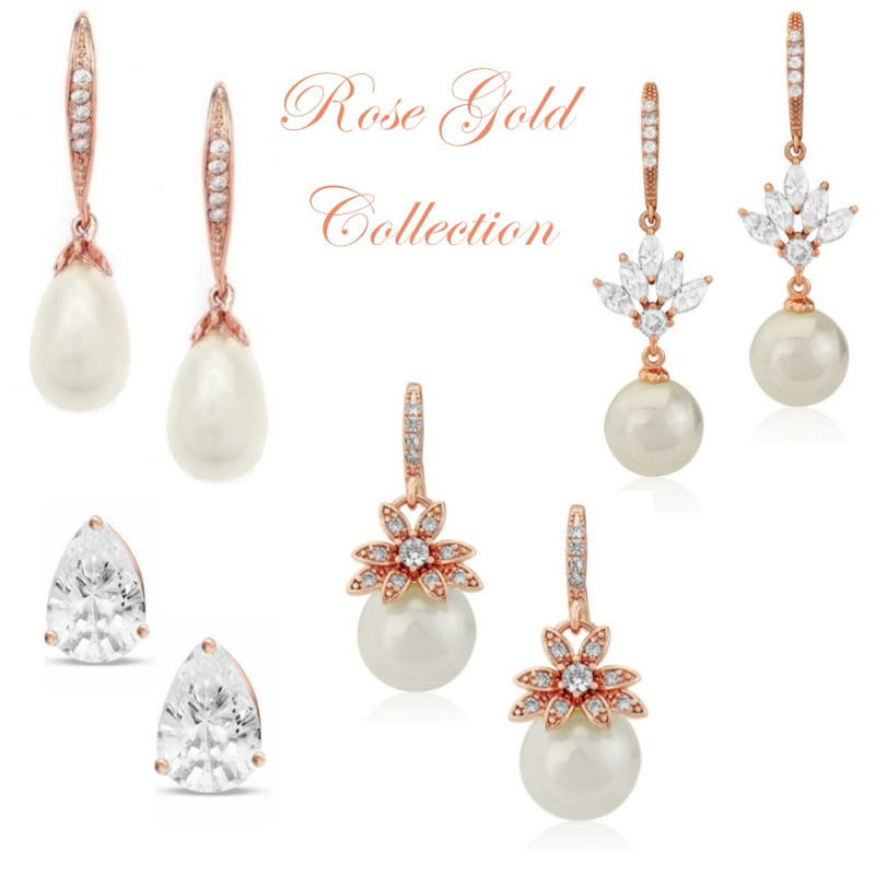 Rose Gold earring Collection