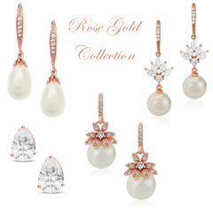 Rose Gold earring Collection