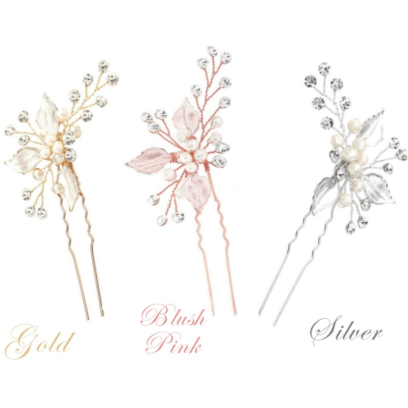 ATHENA COLLECTION - BEJEWELLED ROMANCE HAIR PIN COLLECTION