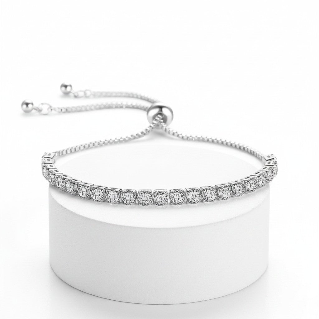 CUBIC ZIRCONIA COLLECTION - CRYSTAL SPARKLE BRACELET - CZBRA24