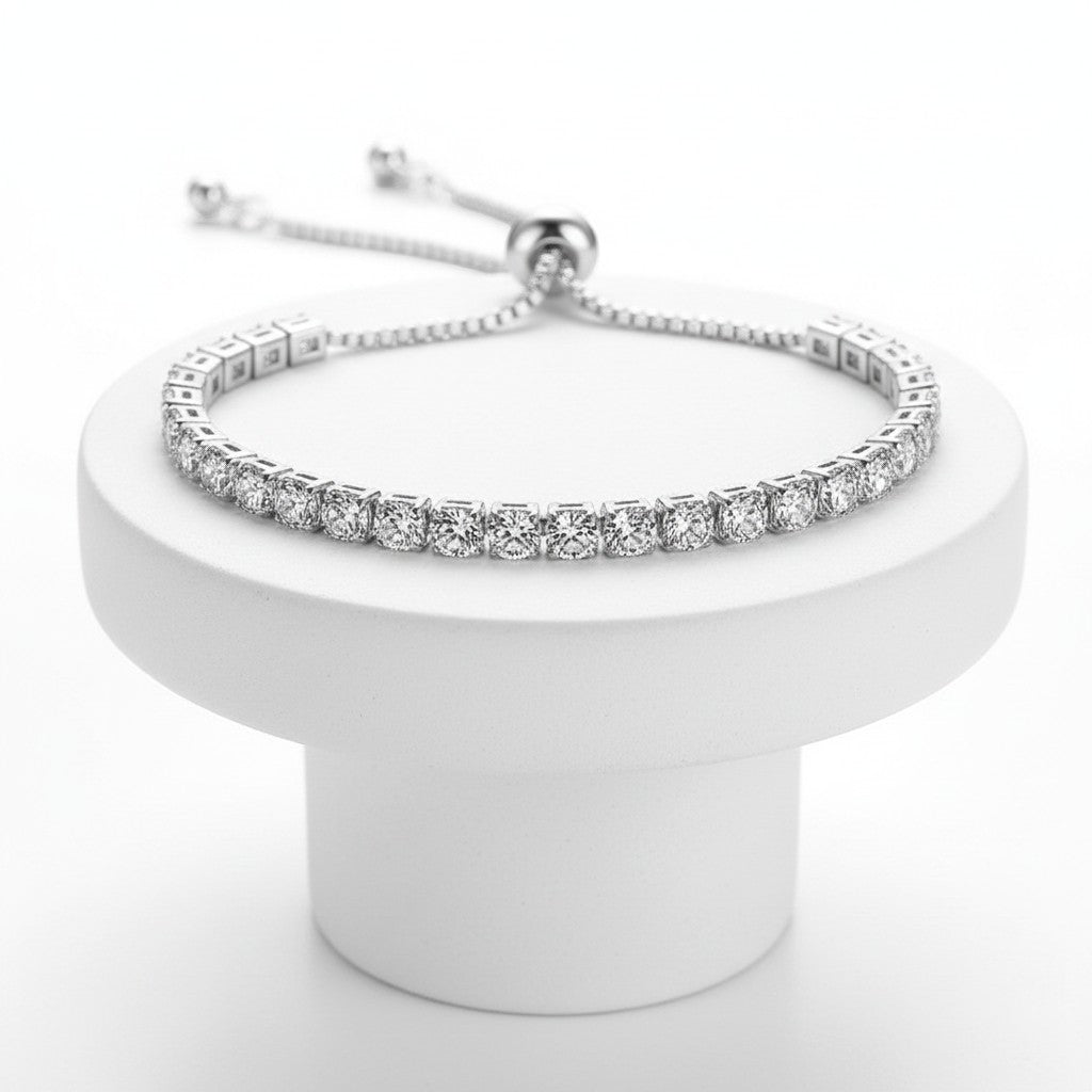 CUBIC ZIRCONIA COLLECTION - CRYSTAL SPARKLE BRACELET - CZBRA24