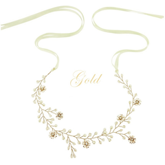 ATHENA COLLECTION - FLORAL ROMANCE HAIRVINE -HP135 GOLD