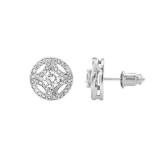 CUBIC ZIRCONIA COLLECTION - MEGHAN SPARKLE EARRINGS - CZER425