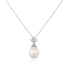 CUBIC ZIRCONIA COLLECTION - TIMELESS ELEGANCE NECKLACE - CZNK74