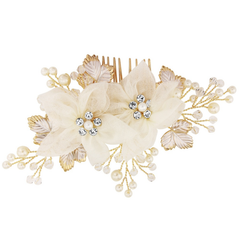 ATHENA COLLECTION - GOLD DIVINE HAIRCOMB - (HC156)