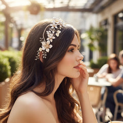 ATHENA COLLECTION -EXQUISITE ROMANCE VINE - BLUSH PINK (HP147)