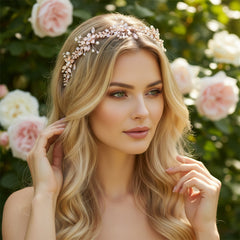 ATHENA COLLECTION - ENCHANTING BLUSH PINK VINE - (HP148)