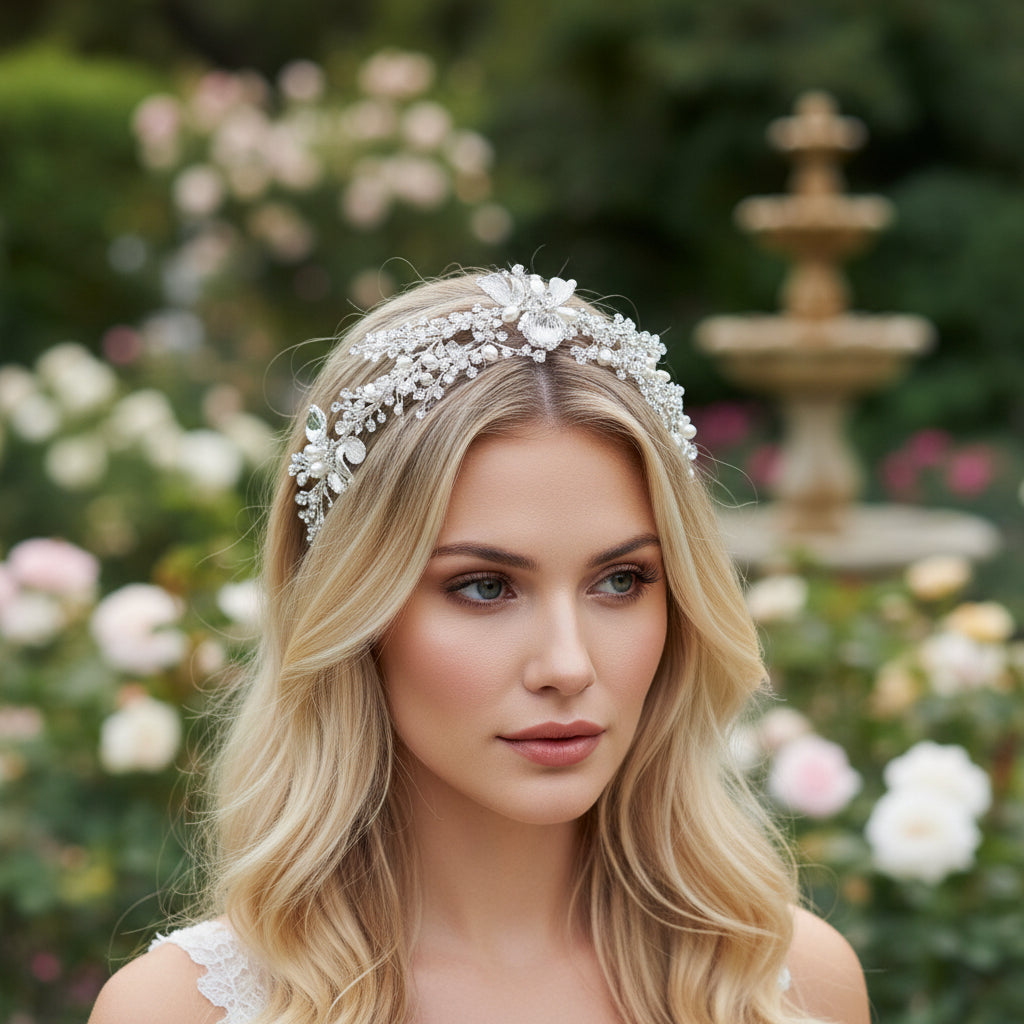 ATHENA COLLECTION - ENCHANTING VINTAGE VINE - SILVER (HP149)