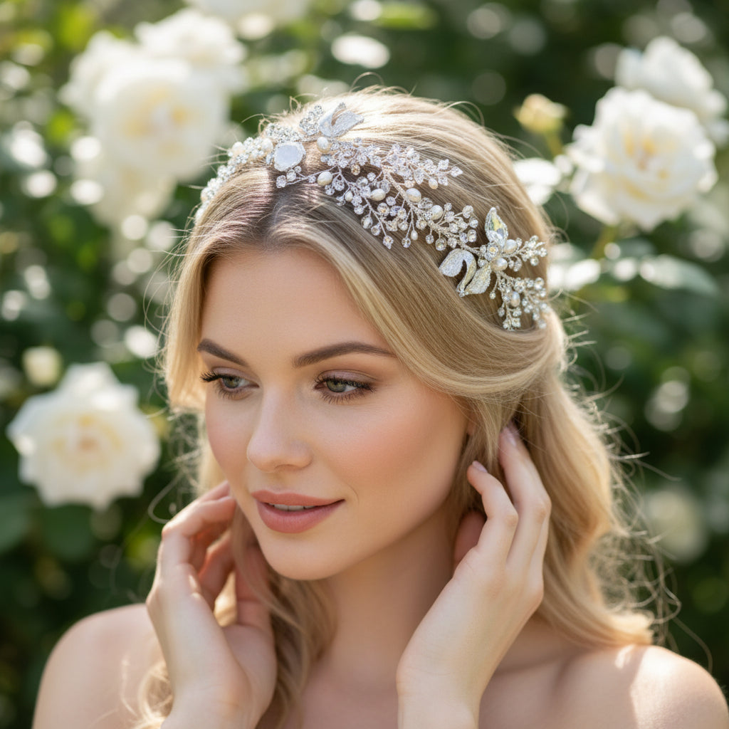 ATHENA COLLECTION - ENCHANTING VINTAGE VINE - SILVER (HP149)