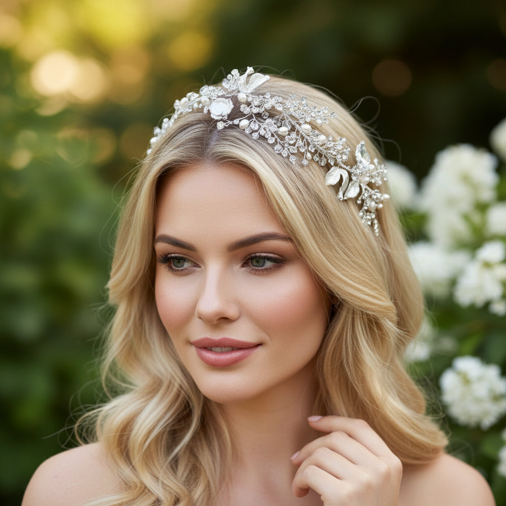 ATHENA COLLECTION - ENCHANTING VINTAGE VINE - SILVER (HP149)