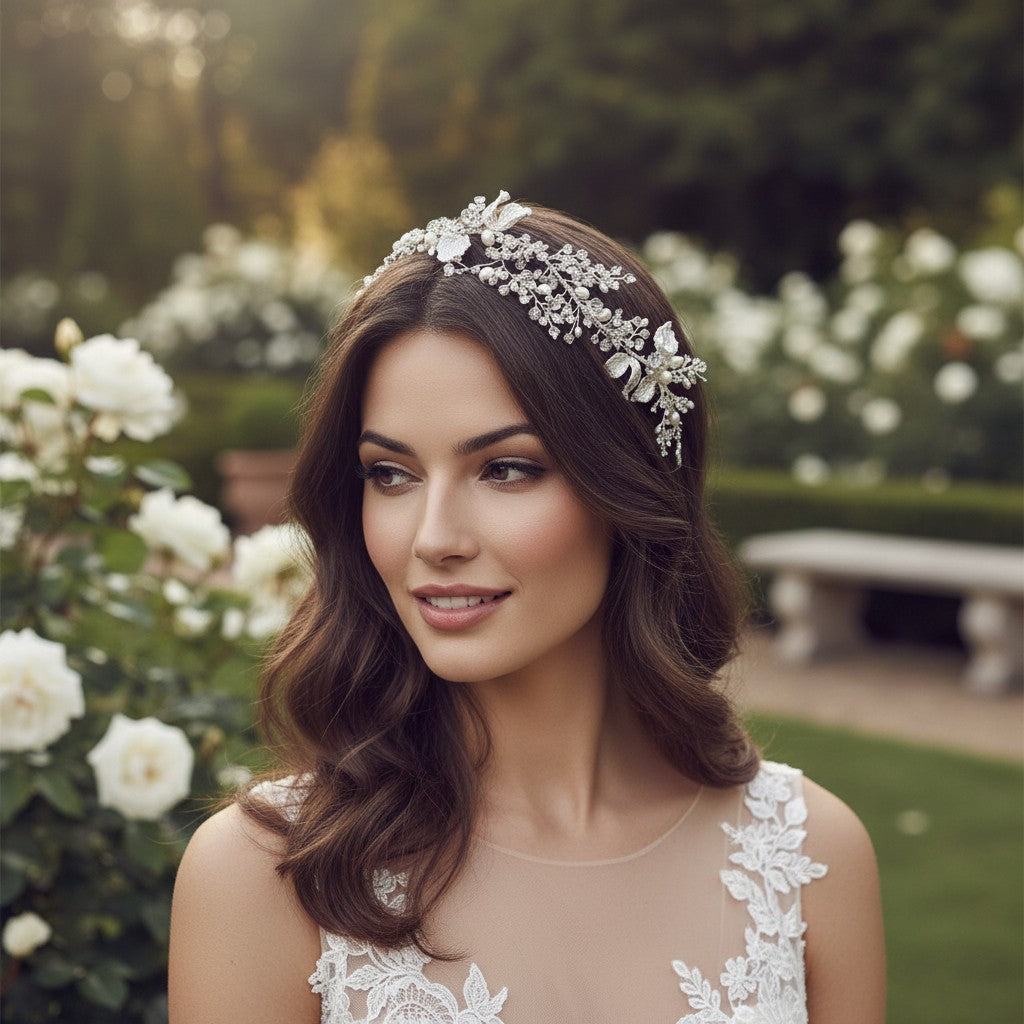 ATHENA COLLECTION - ENCHANTING VINTAGE VINE - SILVER (HP149)