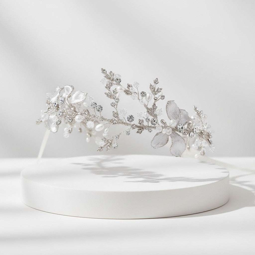 ATHENA COLLECTION - ENCHANTING VINTAGE VINE - SILVER (HP149)