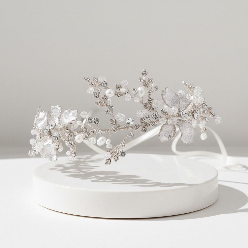 ATHENA COLLECTION - ENCHANTING VINTAGE VINE - SILVER (HP149)
