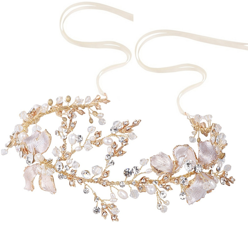 ATHENA COLLECTION - ENCHANTING VINTAGE VINE - BLUSHPINK/GOLD (HP149)