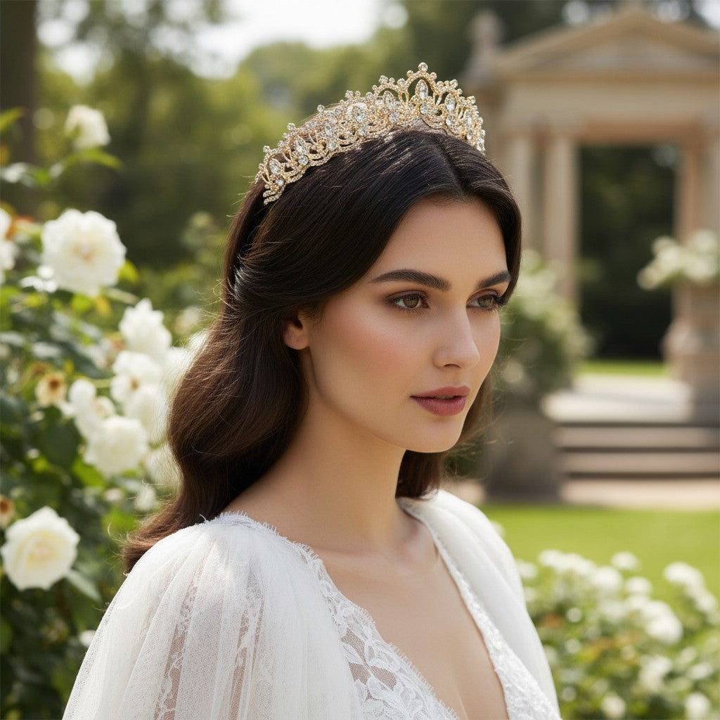 SASSB COLLECTION - JEWEL TIARA 18 -14K GOLD