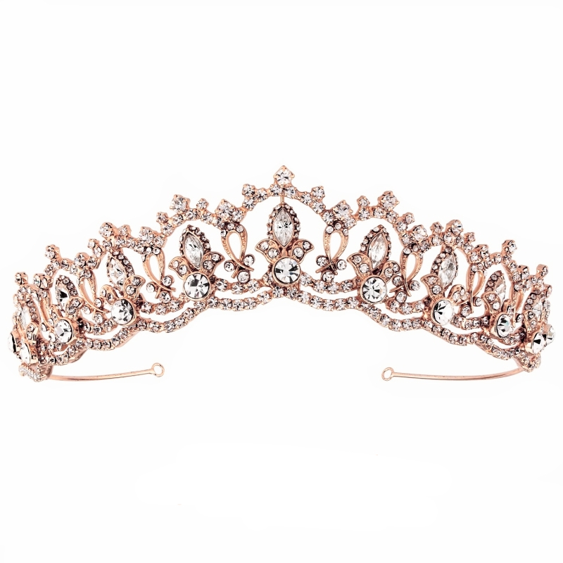 SASSB COLLECTION - JEWEL TIARA 18 - ROSE GOLD