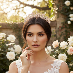 SASSB COLLECTION - JEWEL TIARA 18 - ROSE GOLD
