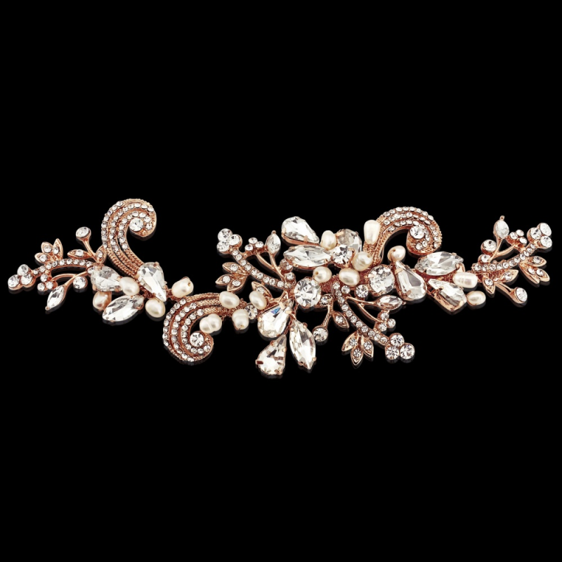 SASSB COLLECTION - ELISE EXQUISITE FLEXIBLE HEADPIECE HC31 - ROSE GOLD
