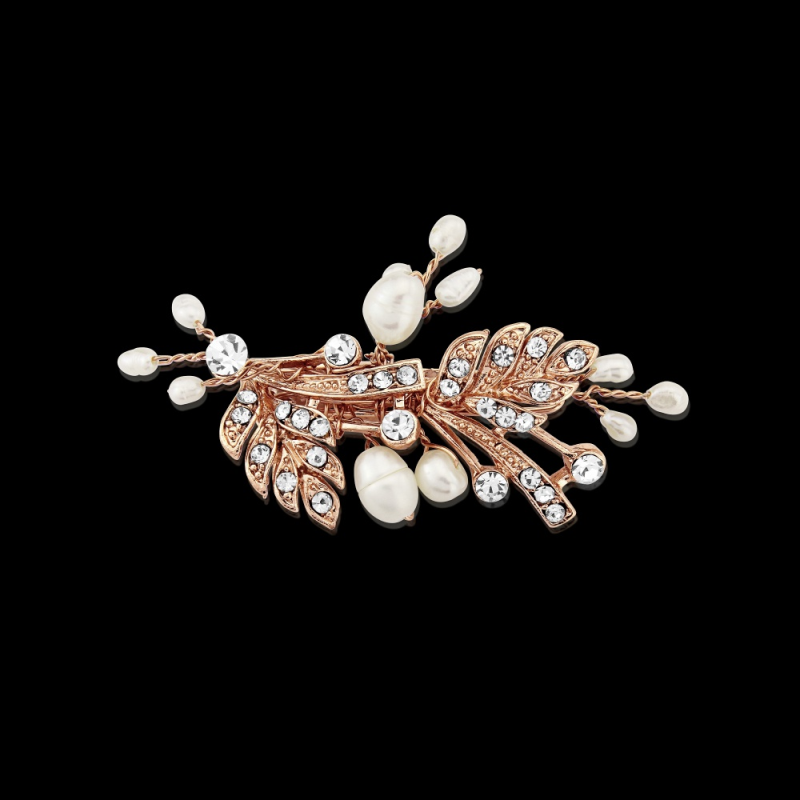 SASSB COLLECTION - VINTAGE CHIC HAIR CLIP - HC30 ROSE GOLD