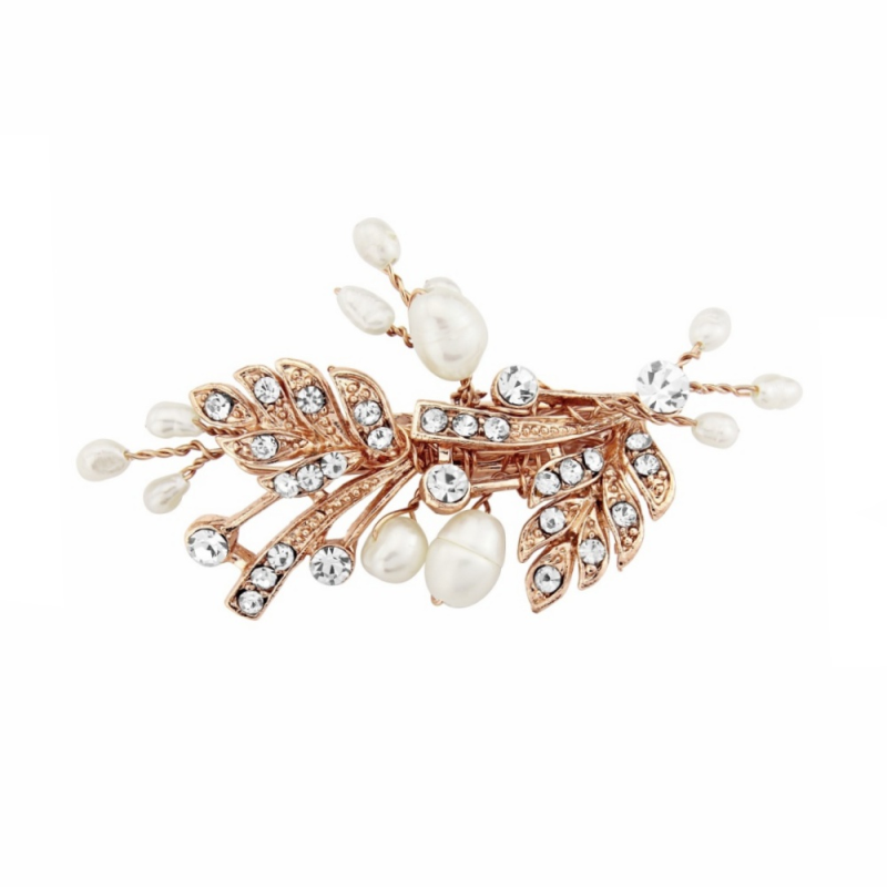 SASSB COLLECTION - VINTAGE CHIC HAIR CLIP - HC30 ROSE GOLD