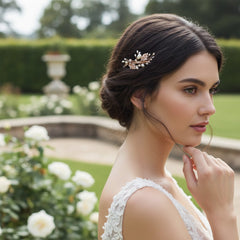SASSB COLLECTION - VINTAGE CHIC HAIR CLIP - HC30 ROSE GOLD