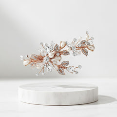 SASSB COLLECTION - VINTAGE HEIRLOOM HEADPIECE -HC35-ROSE GOLD