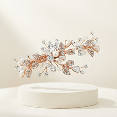 SASSB COLLECTION - VINTAGE HEIRLOOM HEADPIECE -HC35-ROSE GOLD