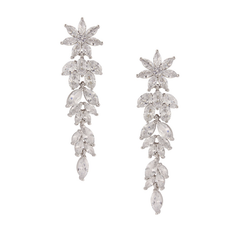 CUBIC ZIRCONIA COLLECTION - STARLET TREASURE EARRINGS - CZER432