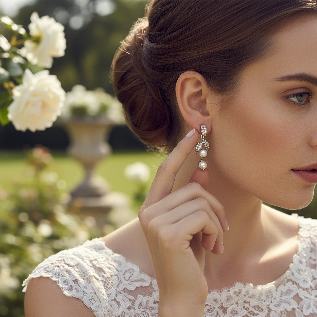 Pearl Vine Earrings - (ER53)