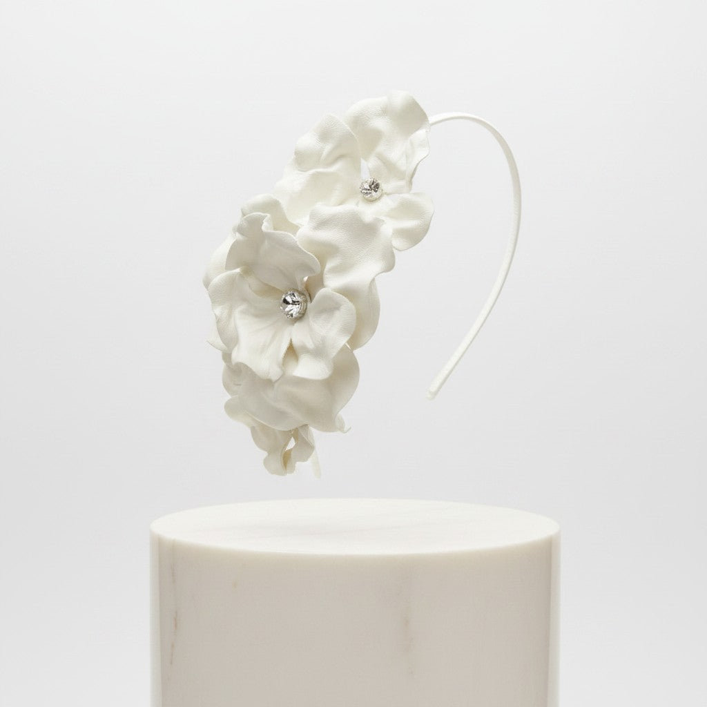 SASSB COLLECTION - AMELIE CHIC HEADBAND HDB39- IVORY