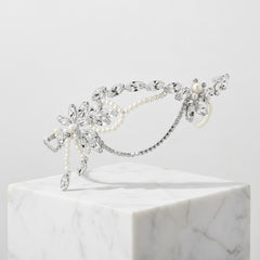 SASSB COLLECTION - CHLOE INSPIRED HEADPIECE -HP6- SILVER