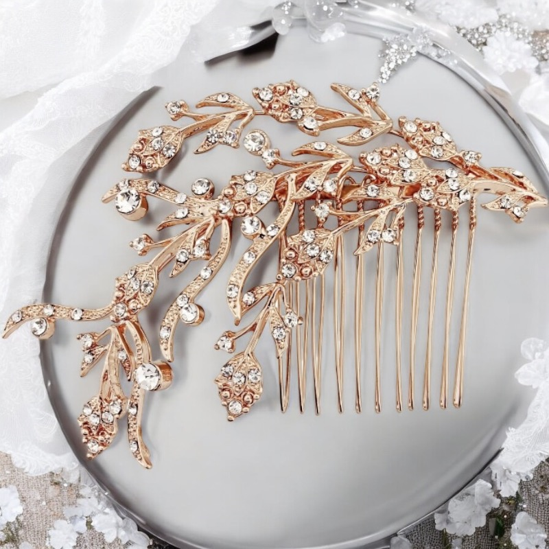 SASSB COLLECTION - EXQUISITE TREASURE COMB -HC36- ROSE GOLD
