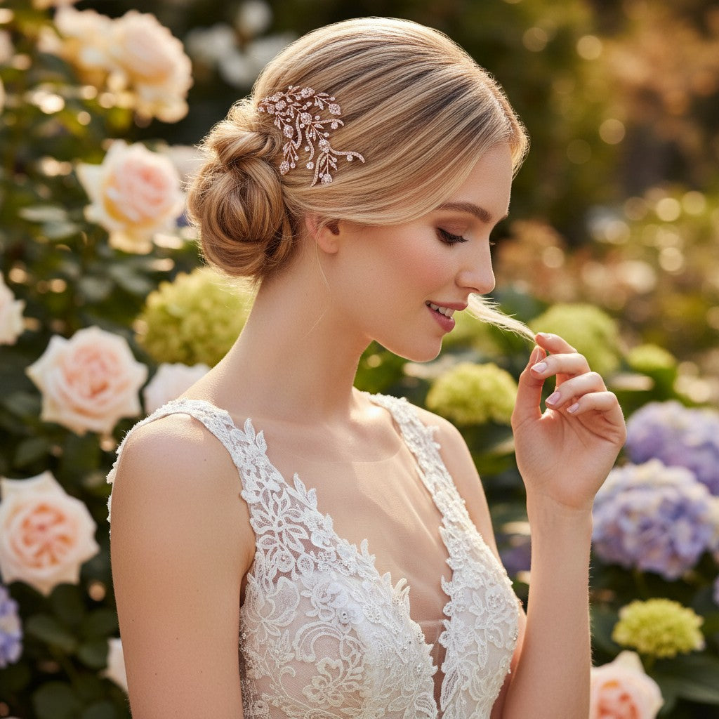 SASSB COLLECTION - EXQUISITE TREASURE COMB -HC36- ROSE GOLD
